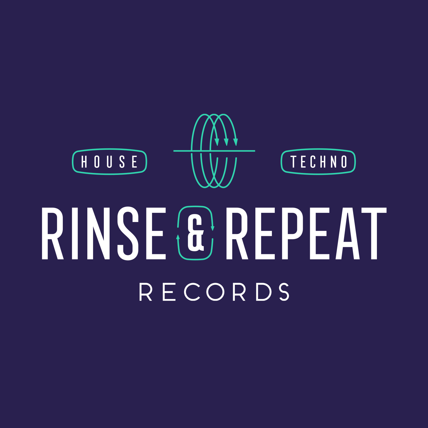 House & Techno Record Label Logo Design